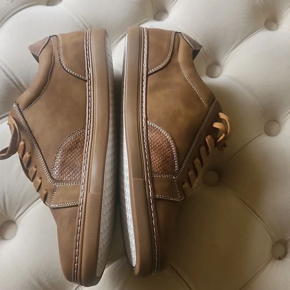 Men's Brown Casual Sneakers